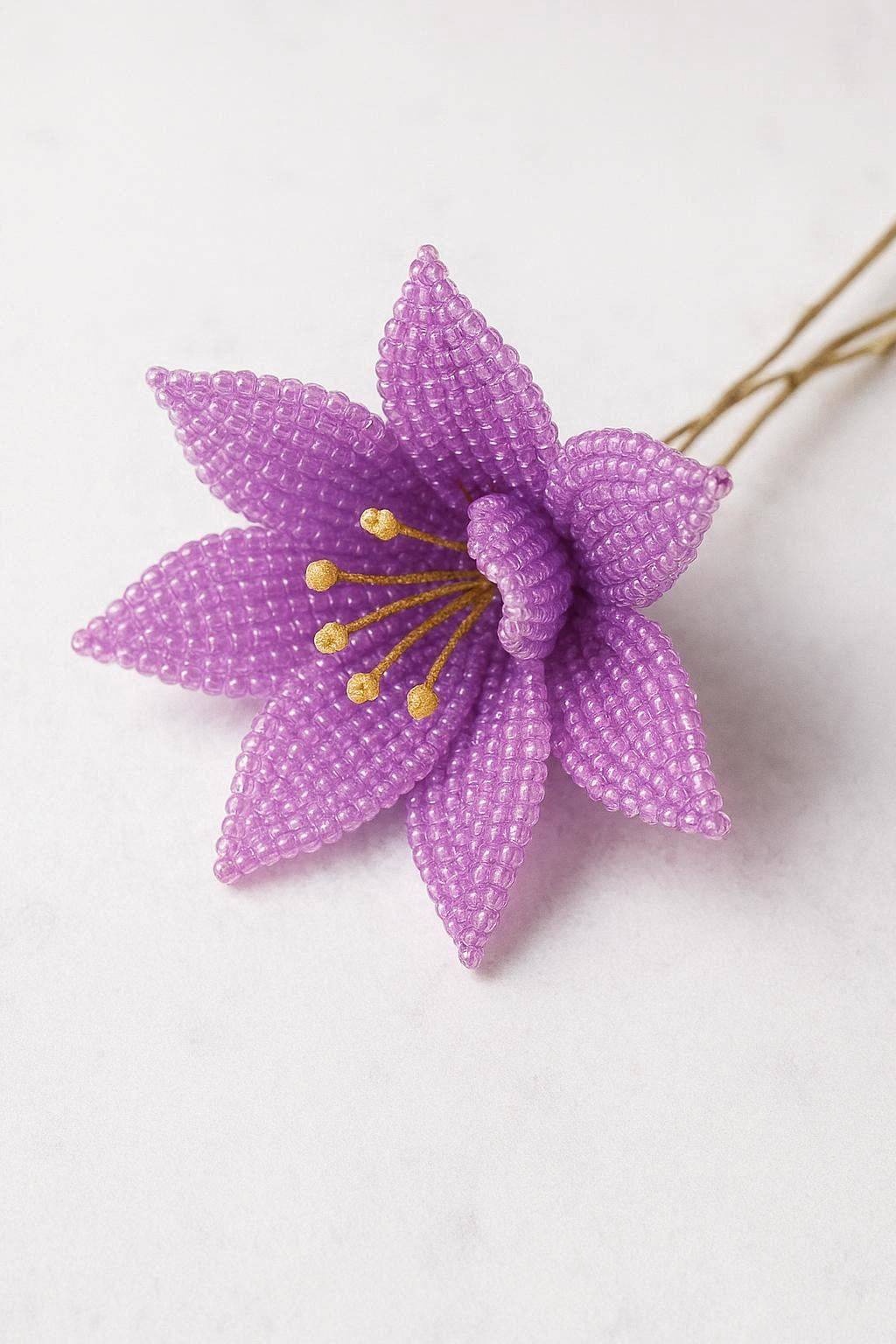 Comment fabriquer une fleur avec des perles de rocaille : 6 secrets