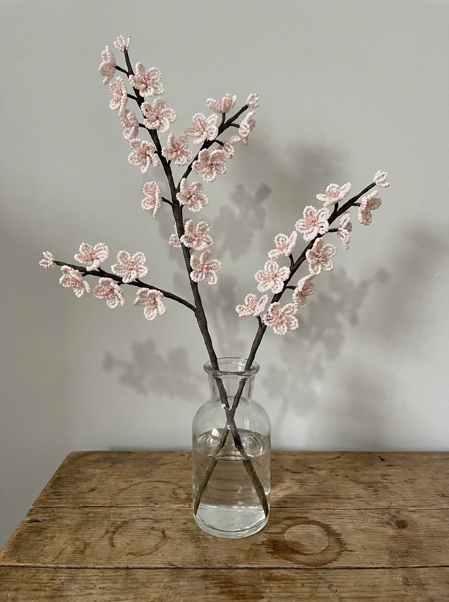 idée de design de perles de fleurs de cerisier : Best 6 techniques