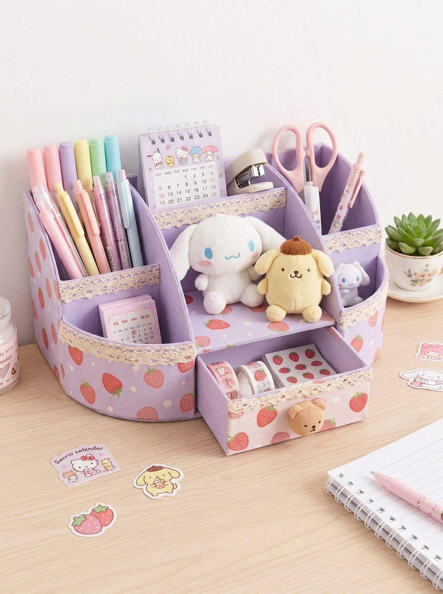 Organiseur de bureau en carton : 10 idées créatives